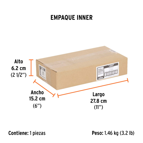 JUEGO DE 29 BROCAS HSS PARA METAL EN ESTUCHE, TRUPER EXPERT 50004