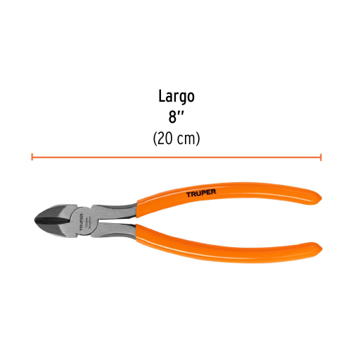 ALICATE DE CORTE DIAGONAL TRUPER 12353 - 8" (20 CM)