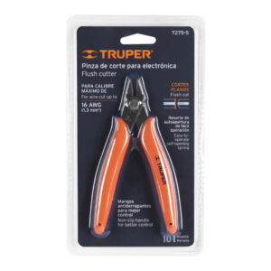 ALICATE DE CORTE PARA ELECTRÓNICA TRUPER 17314 - 5" (13M)