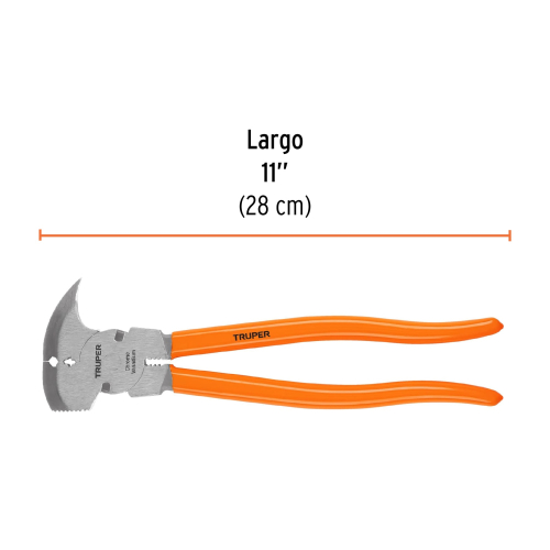 ALICATE DE HACENDADO TRUPER 17354 - 11" (28CM) MANGO DE PVC