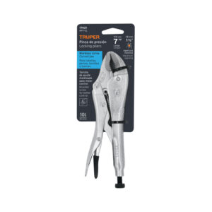 ALICATE DE PRESIÓN TRUPER 17421 - 7" (18CM) MORDAZA CURVA