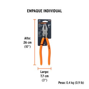 ALICATE UNIVERSAL TRUPER 100579 - 9" (23CM) MANGO DE PVC