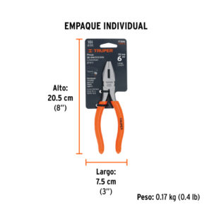 ALICATE UNIVERSAL TRUPER 17306 - 6" (15CM) T200-6