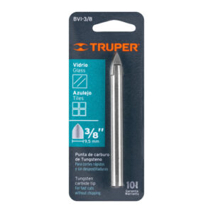 BROCA PARA VIDRIO Y AZULEJO DE 3/8", TRUPER 11704