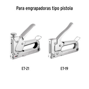 CAJA CON 1000 GRAPAS TRUPER 17971 - CORONA 11.3 MM PARA ET-21 - 5/16"