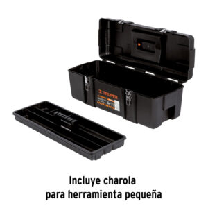 CAJA PARA HERRAMIENTA DE 26" INDUSTRIAL, BROCHES METÁLICOS TRUPER 19882