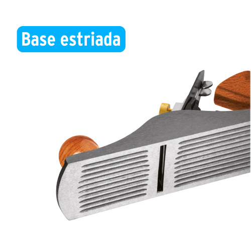 CEPILLO PARA CARPINTERO #6 BASE ESTRIADA, TRUPER 12021
