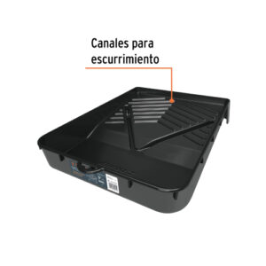 CHAROLA PARA RODILLO 9" PROFESIONAL 29CM X 41 CM X 6 CM, TRUPER 19211