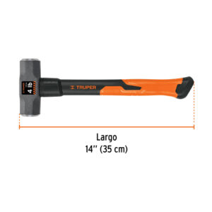 COMBA OCTAGONAL, MANGO DE FIBRA DE VIDRIO DE 36" 5.4 KG TRUPER 16542