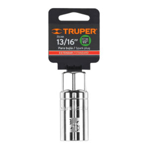 DADO HEXAGONAL PARA BUJÍAS DE 13/16" - ENCASTRE 1/2" TRUPER 13366