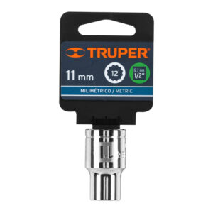 DADO POLIGONAL DE 12 PUNTAS - 11MM ENCASTRE 1/2" TRUPER 13525