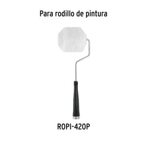 FELPA PARA MINI RODILLO POLIÉSTER 4" X 3/4", TRUPER 13897