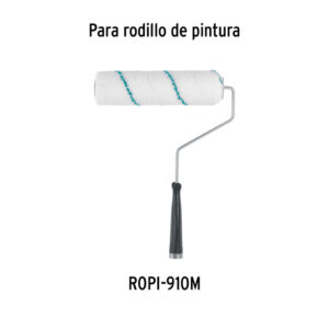 FELPA P/RODILLO, MICROFIBRA 9X3/8", SUPERFICIES POCO RUGOSAS TRUPER 13921