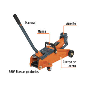 GATA TIPO LAGARTO 2 TN TRUPER 14824