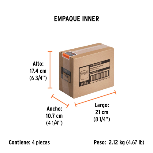 GRASA LUBRICANTE MULTIUSOS DE LITIO TRUPER 12783 - 450 G