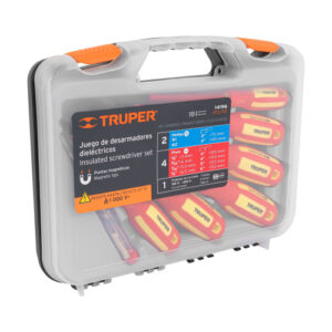 JUEGO 7 DESARMADORES DIELÉCTRICOS 1000V TRUPER 14196