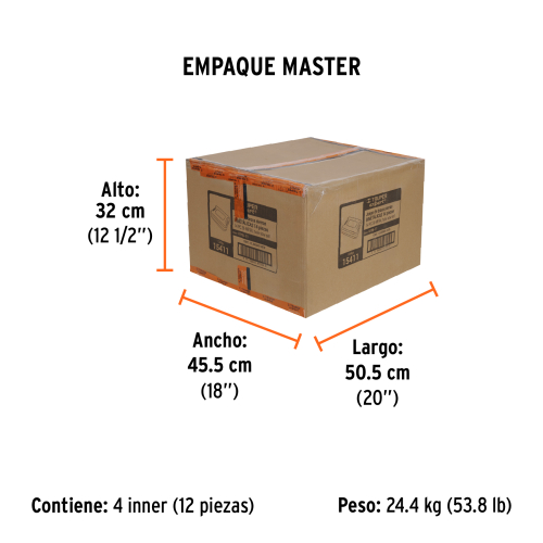 JUEGO DE 11 SIERRAS COPA BIMETÁLICAS Y 2 GUÍAS, TRUPER EXPERT 15411