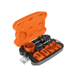 JUEGO DE 6 SIERRAS COPA BIMETÁLICAS Y 2 GUÍAS, TRUPER EXPERT 15405