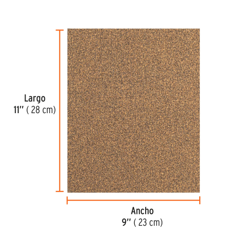 LIJA PARA MADERA PAPEL CABINET, GRANO 40, TRUPER 11607