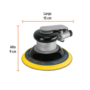 LIJADORA ORBITAL NEUMÁTICA INDUSTRIAL 6" TRUPER 101895
