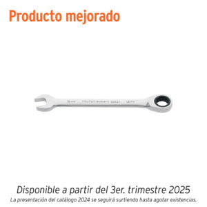 LLAVE COMBINADA CON MATRACA 16 MM X 202 MM LARGO, TRUPER EXPERT 13621
