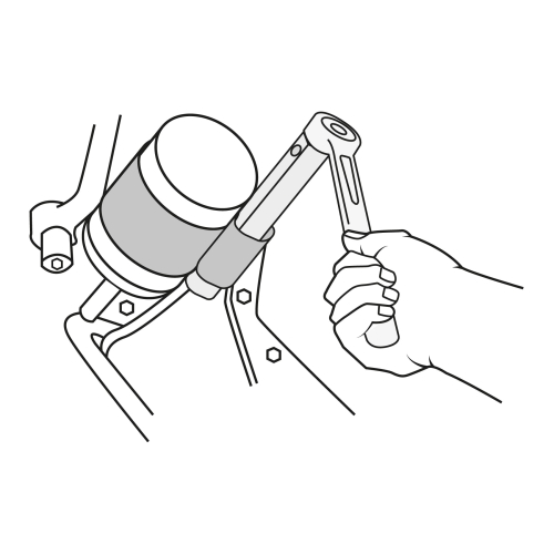 LLAVE DE BANDA DE NYLON 6" PARA FILTRO DE ACEITE, TRUPER 14526