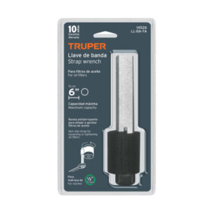LLAVE DE BANDA DE NYLON 6" PARA FILTRO DE ACEITE, TRUPER 14526
