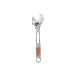 LLAVE FRANCESA 10" CROMADA MANGO DE PVC, TRUPER 15511