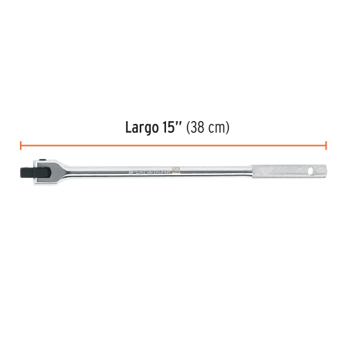 MANGO ARTICULADO CON CUADRO DE 1/2", LARGO 15", TRUPER 13923