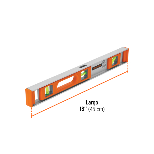 NIVEL PROFESIONAL TRUPER 17034 - 18" (46 CM) / 3 GOTAS