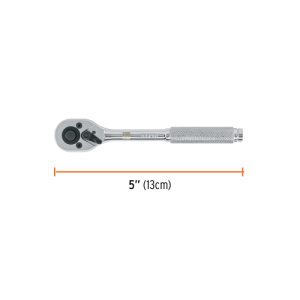 RATCHET ENCASTRE 1/4" CABEZA DE PERA DE LIBERACIÓN RÁPIDA TRUPER 13214