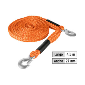 SOGAS CON GANCHOS PARA REMOLQUE TRUPER 18346 - 3.000 KG