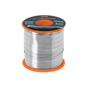 SOLDADURA CON NÚCLEO RESINA 60/40, PARA ELECTRÓNICA, 450 G TRUPER 14366