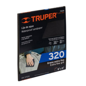 TRUPER - 11626 - LIJA DE AGUA GRANO 320