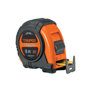 WINCHA GRIPPER CONTRA IMPACTOS 8 M CINTA 25 MM, TRUPER 14579