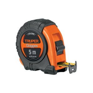 WINCHA GRIPPER TRUPER 15388 - RESISTENTES A IMPACTOS, GRADUACIÓN MÉTRICA 5 M / 19 MM